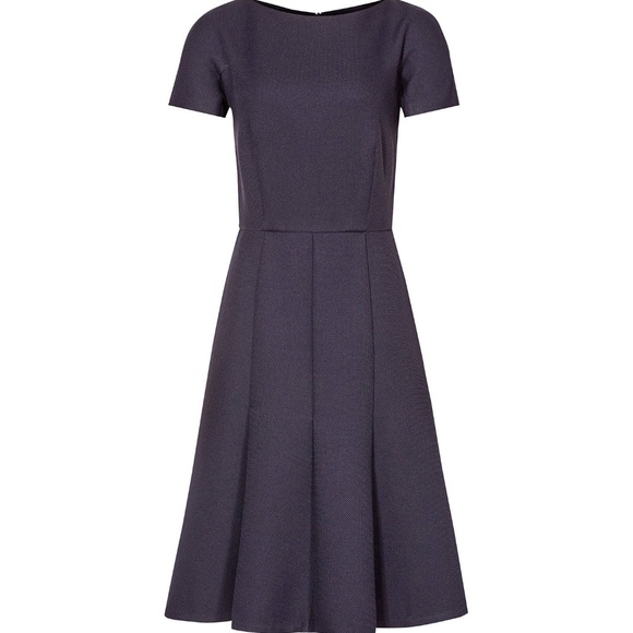 Reiss Dresses & Skirts - REISS nwot navy blue a-line woven classic dress